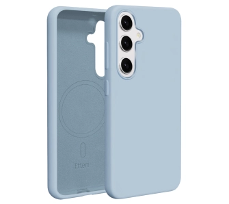 Etui Etteri Silicone Case do Galaxy S25 Niebieski