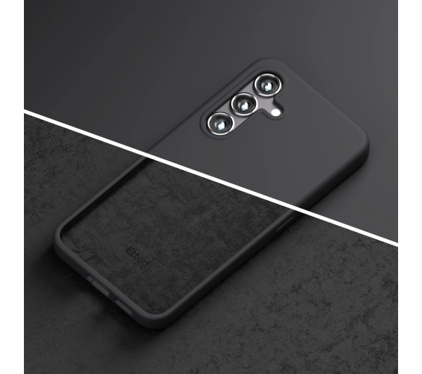 Etteri Silicone Mag Case do Galaxy S25 Edge Czarny - ⚡ EURO HIT CENOWY! ⚡