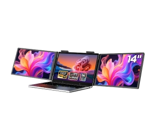 Zeuslap ZB14 2x 14" Full HD IPS 60Hz Przenośny - Kup na Raty - RRSO 0%