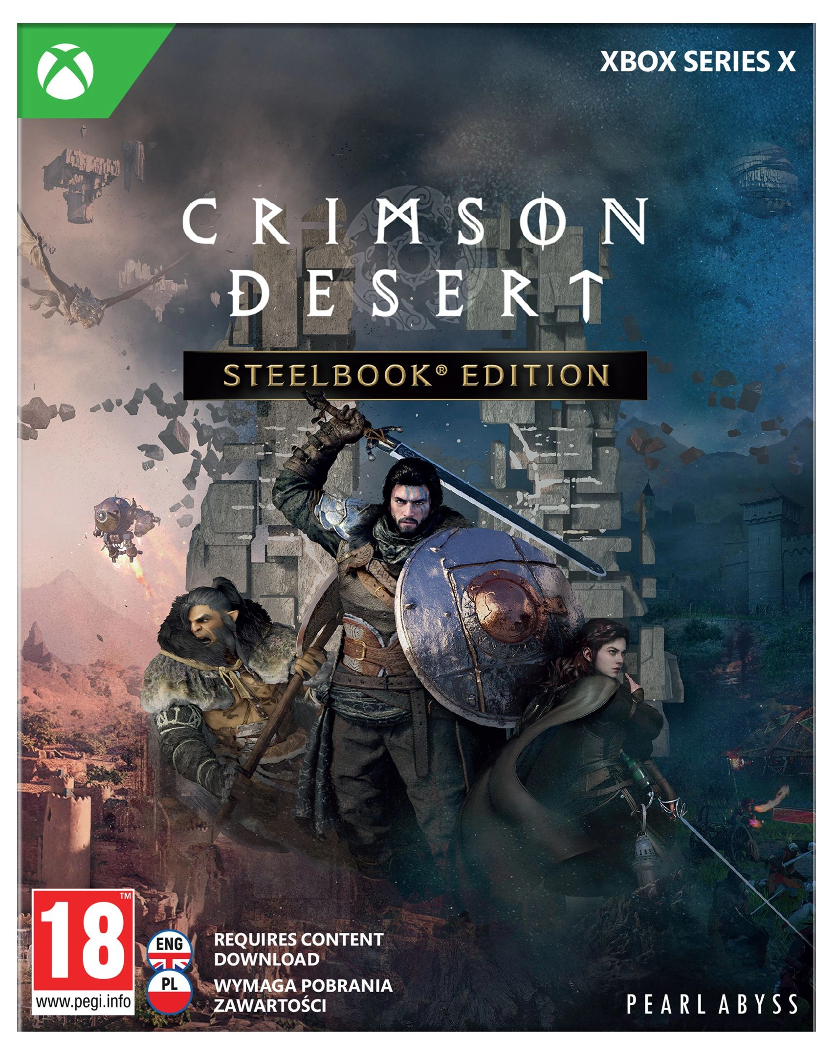 Crimson Desert Steelbook Edition Gra na Xbox Series X