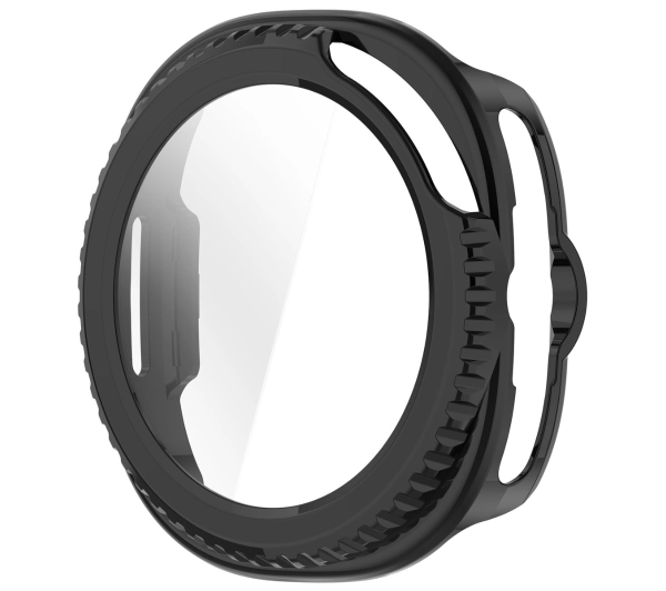 Bizon ze szkłem do Samsung Galaxy Watch 8 Classic 46 mm czarny