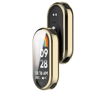 Nakładka na tarczę Bizon Felipe do Xiaomi Smart Band 10 złoty