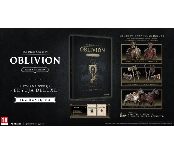 The Elder Scrolls IV: Oblivion Remastered Edycja Deluxe Gra na PS5