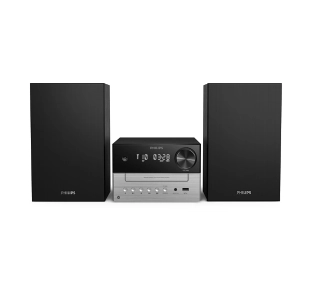 Philips TAM3205M2/12 20W Bluetooth Radio FM Czarno-srebrny - Kup na Raty - RRSO 0%