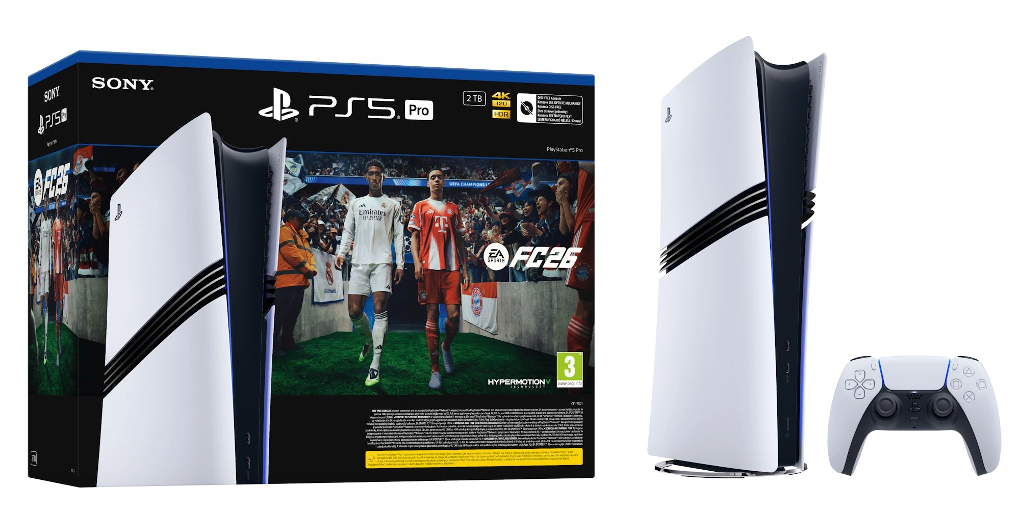 Konsola Sony PlayStation 5 Pro (PS5) 2TB EA SPORTS FC 26 Bundle