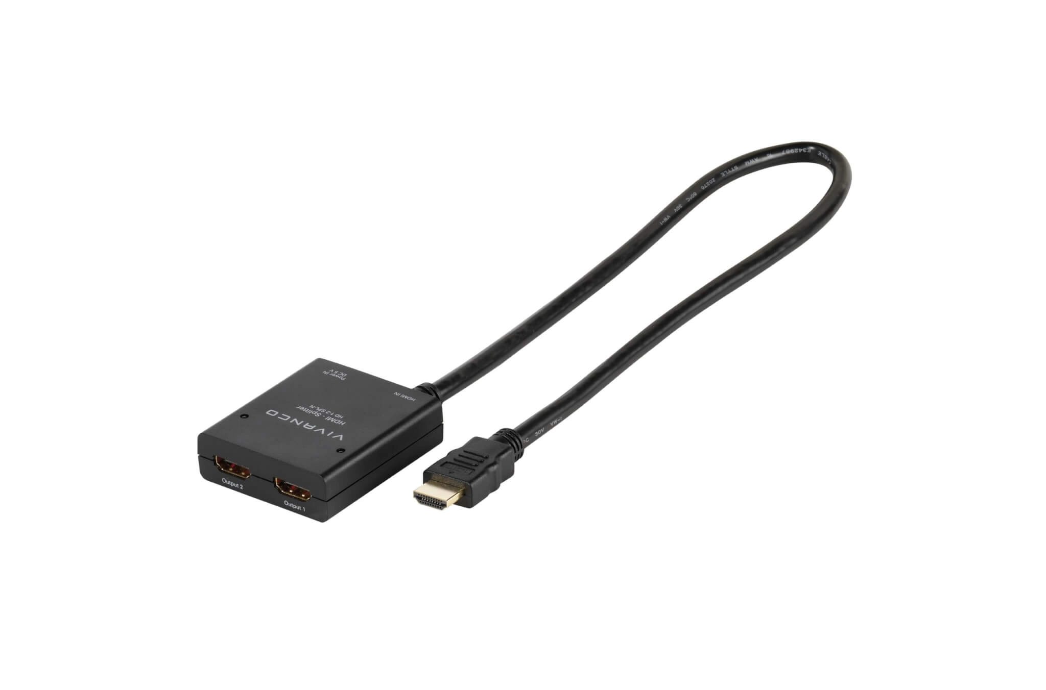 Rozdzielacz Vivanco 47144 HDMI Splitter 0.5m