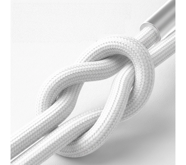 3mk Hyper Cable N-SERIES USB-A do USB-C 1m 9V/2A 18W Biały