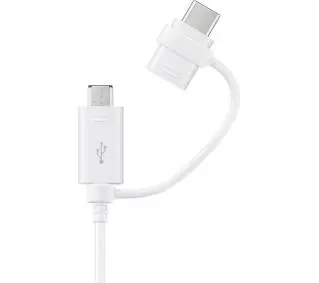 Samsung EP-DG930DW combo USB-C Micro USB Biały - ⚡ BESTSELLERY ⚡