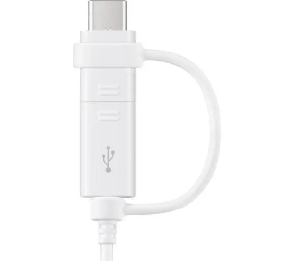 Samsung EP-DG930DW combo USB-C Micro USB Biały - ⚡ BESTSELLERY ⚡