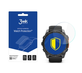 Szkło hybrydowe 3mk Watch Protection FlexibleGlass do Garmin Fenix 8 A moled 51mm
