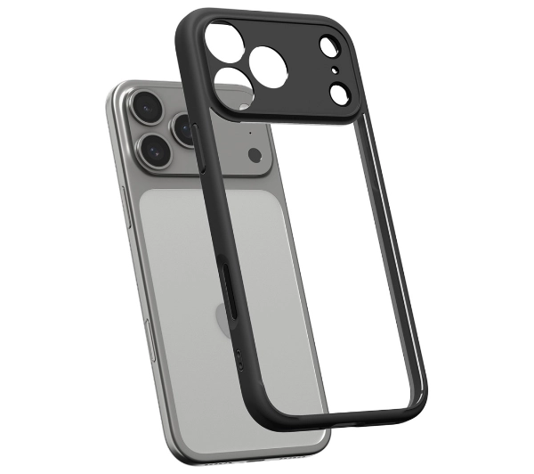 Spigen Ultra Hybrid do iPhone 17 Pro Czarny