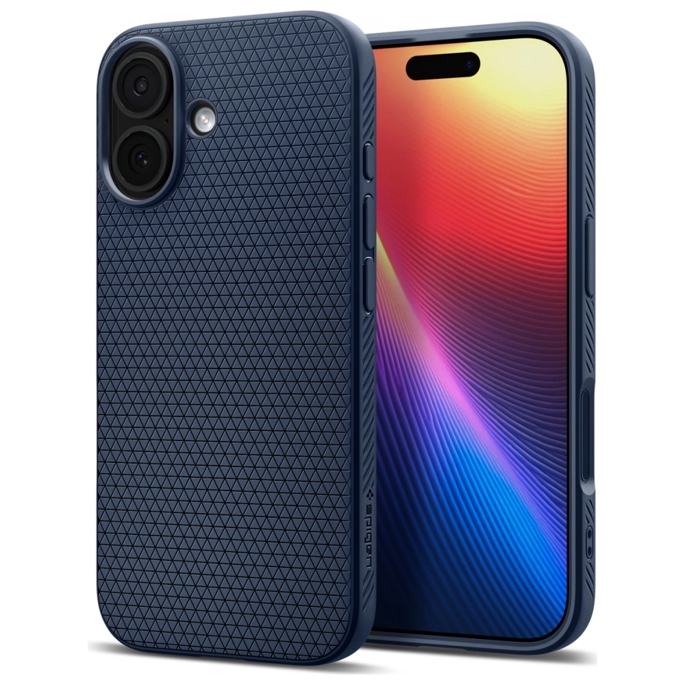 Etui Spigen Liquid Air do iPhone 17 Niebieski