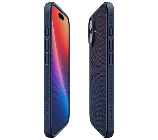 Spigen Liquid Air do iPhone 17 Niebieski