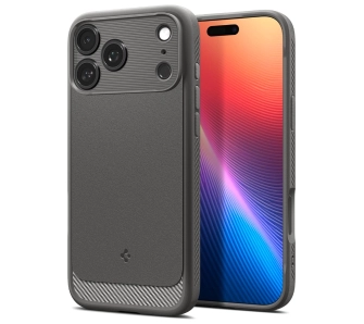 Etui Spigen Rugged Armor Mag MagSafe do iPhone 17 Pro Max Szary
