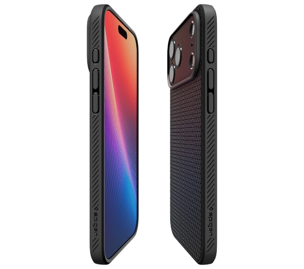 Spigen Liquid Air do iPhone 17 Pro Max Czarny