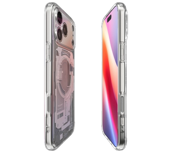 Spigen Ultra Hybrid Mag MagSafe do iPhone 17 Pro zero one biały