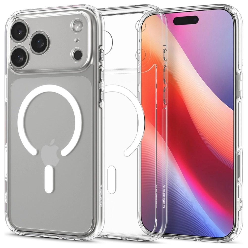 Etui Spigen Ultra Hybrid Mag MagSafe do iPhone 17 Pro Biały