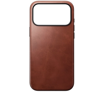 Etui Nomad Modern Leather do iPhone 17 Pro Max Brązowy
