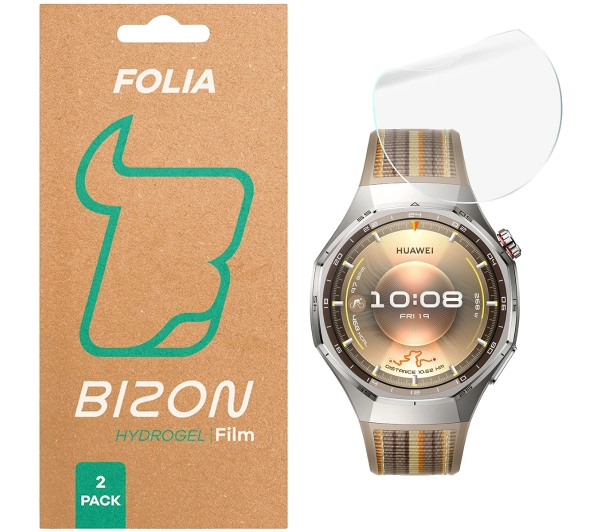 Bizon Watch Hydrogel Duo do Huawei Watch GT6 Pro 46mm 2 sztuki