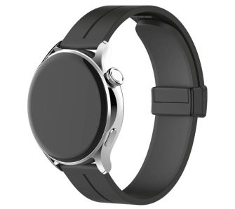 Pasek Bizon Strap Watch Silicone L Quick Release 18mm Czarny