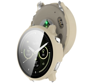 Bizon ze szkłem do Garmin Venu 4 45mm Beżowy