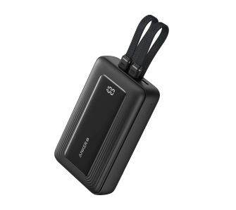 Powerbank Anker Zolo A1681H12 20000mAh 45W Wbudowany kabel USB-C Czarny