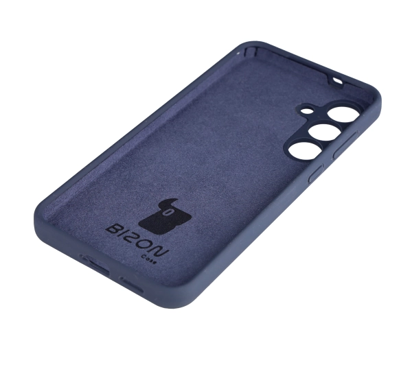 Bizon Silikonowe Soft do Samsung Galaxy S25 FE Granatowy