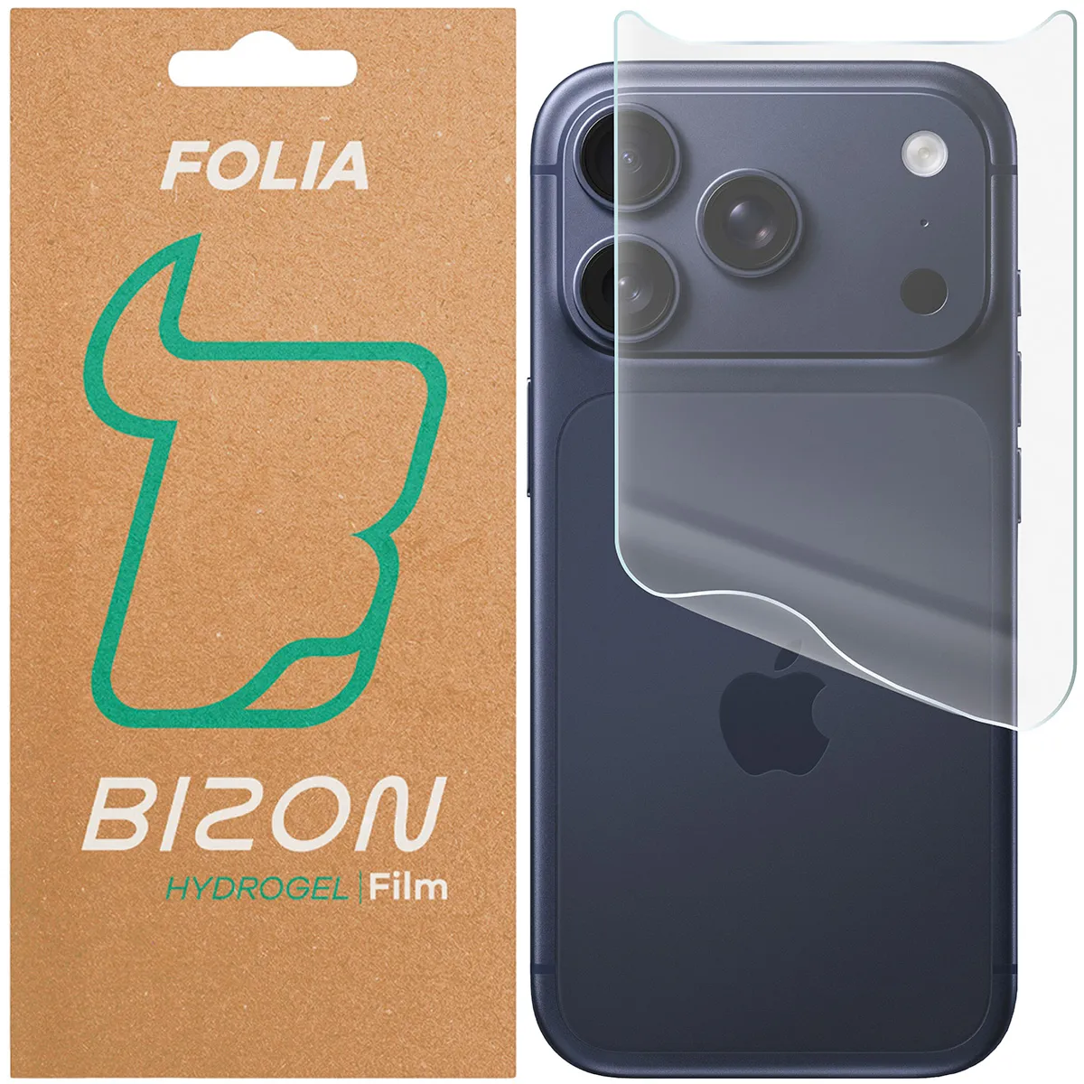 Folia hydrożelowa Bizon na tył Hydrogel Back do iPhone 17 Pro