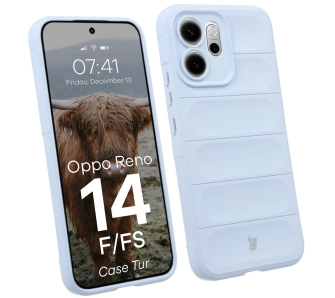 Etui Bizon Pancerne Tur do Oppo Reno 14 F / FS Niebieski