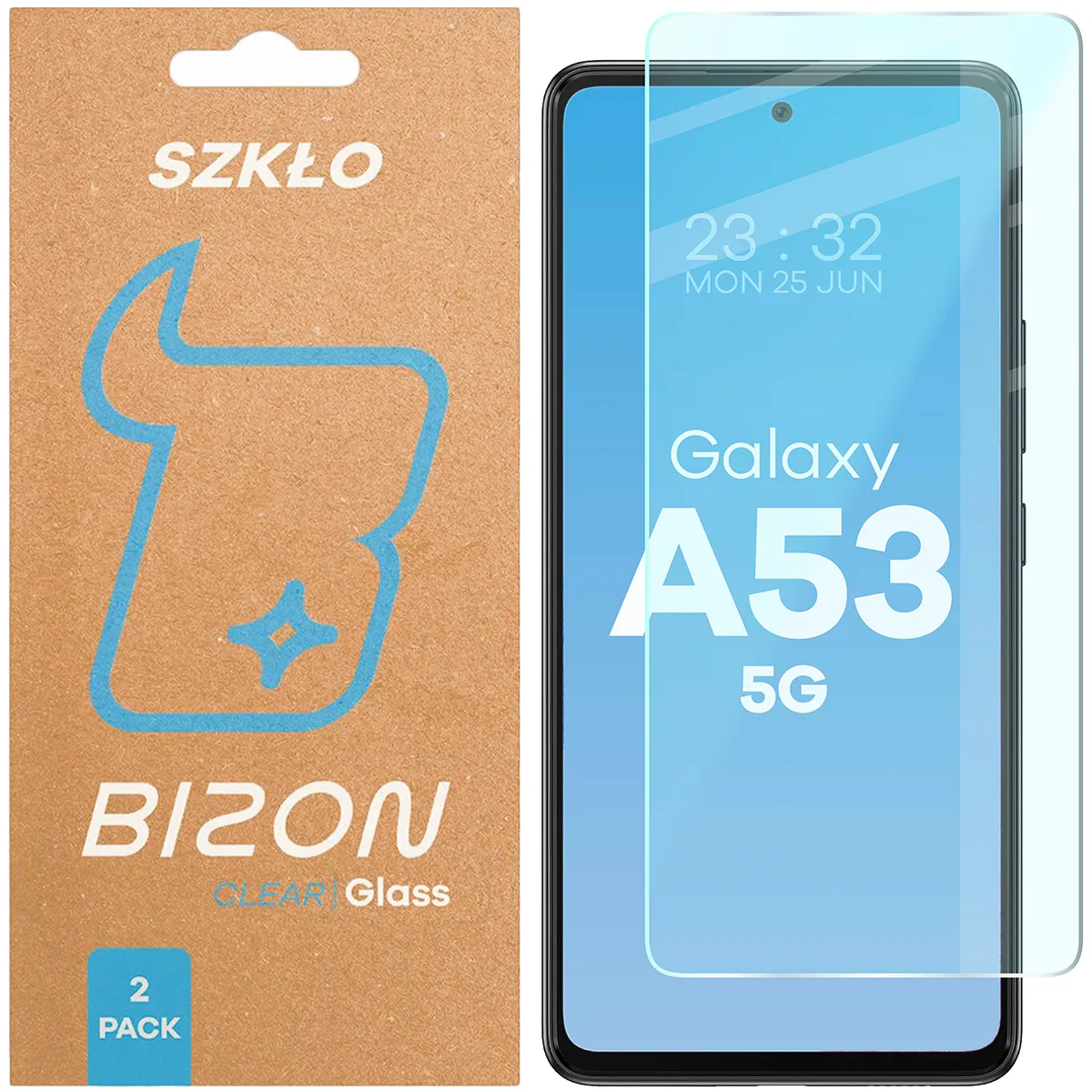 Szkło hartowane Bizon Clear Duo do Samsung Galaxy A53 5G