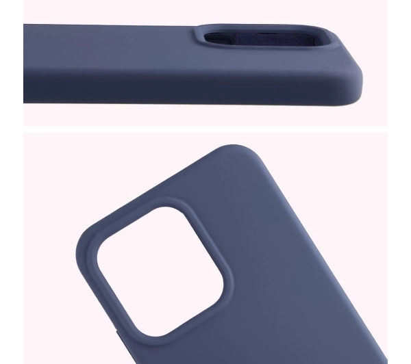 Bizon Silikonowe Soft do Oppo Reno14 Granatowy