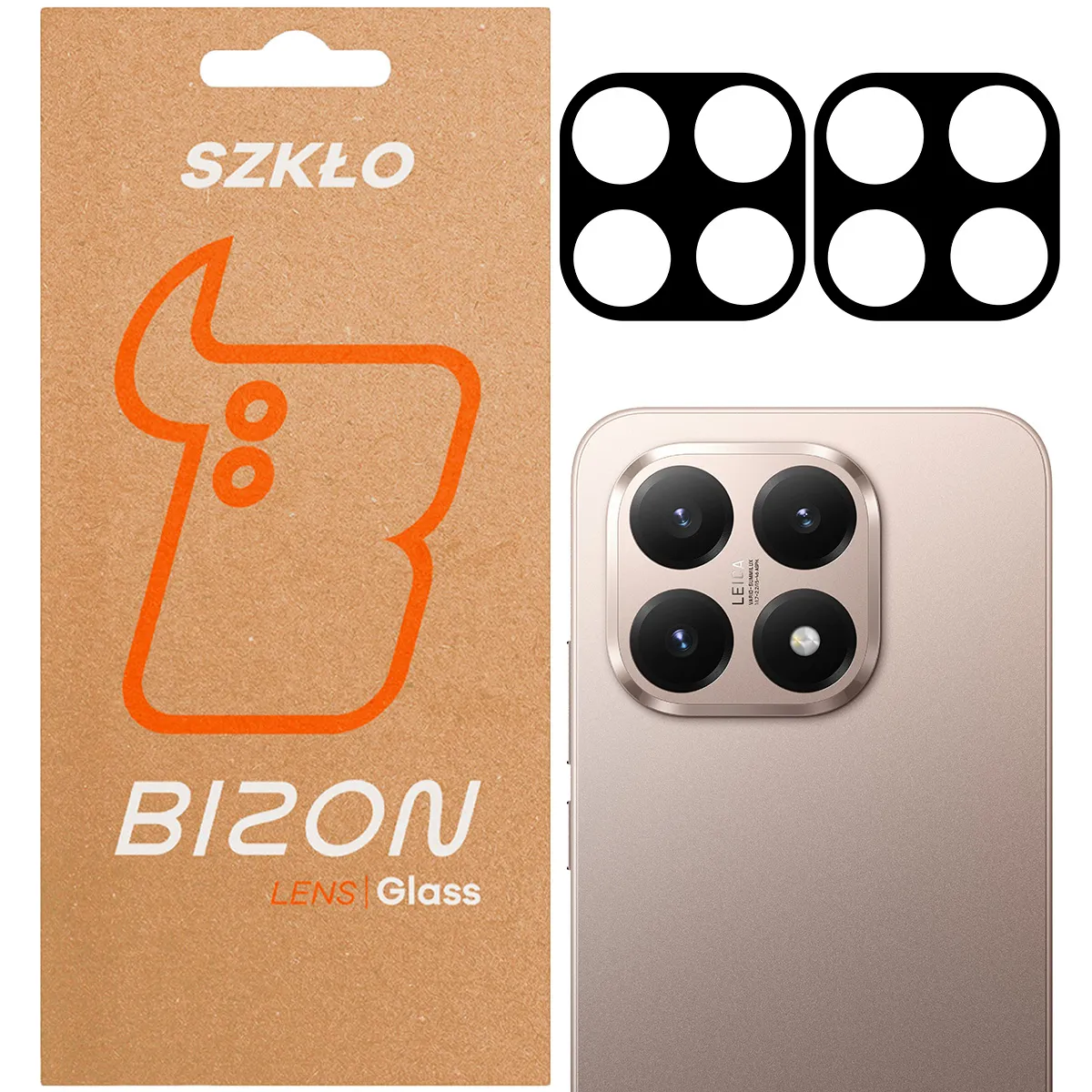 Szkło ochronne Bizon na aparat Silk Lens do Xiaomi 15T