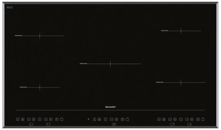 Płyta indukcyjna Sharp KH-9I26CT00 - 89cm