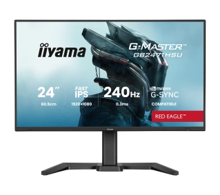 iiyama G-Master Red Eagle GB2471HSU-B1 23,8" Full HD Fast IPS 240Hz 0,3ms MPRT Gamingowy - Kup na Raty - RRSO 0%