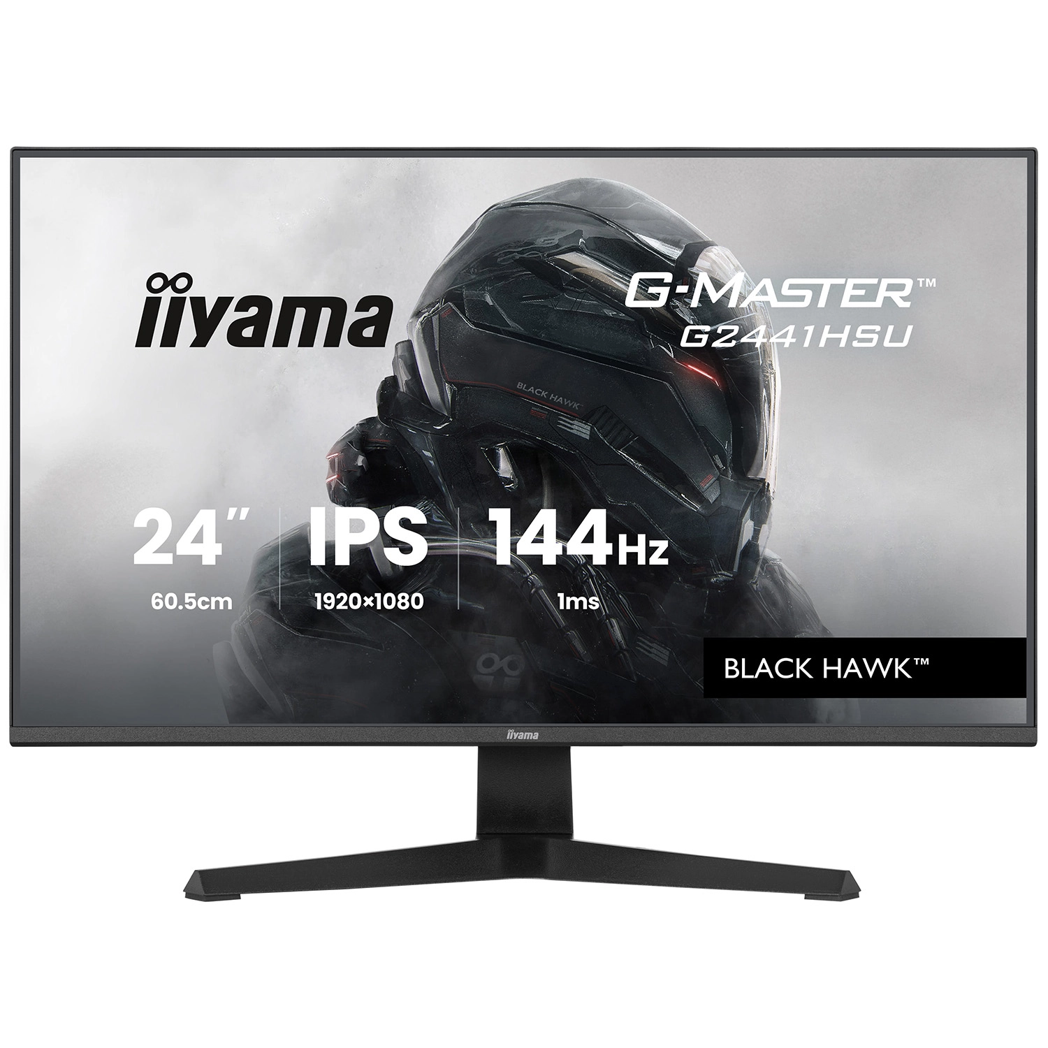 Monitor iiyama G-Master Black Hawk G2441HSU-B1 23,8" Full HD IPS 144Hz 1ms Gamingowy