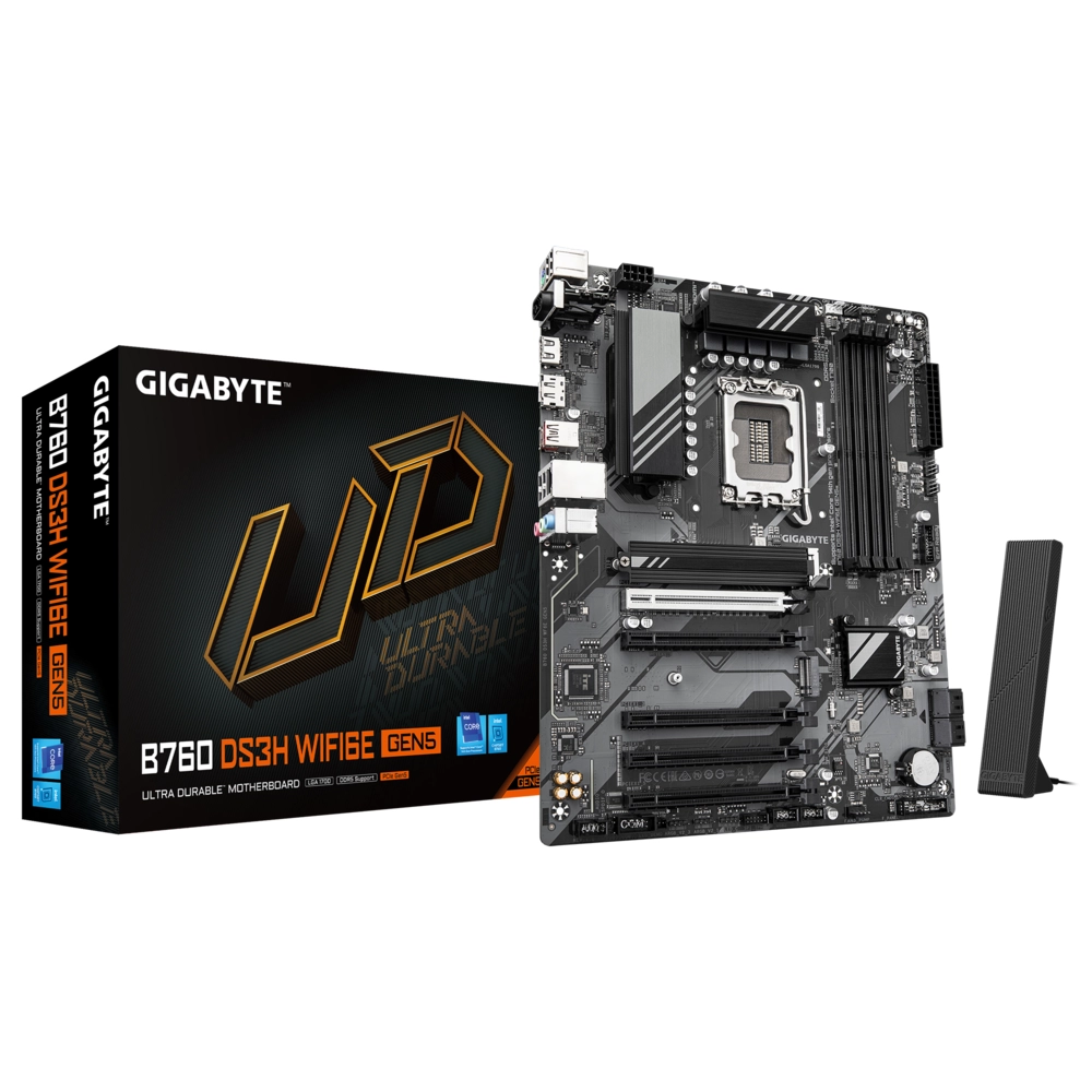 Płyta główna Gigabyte B760 DS3H WIFI6E GEN5 DDR5