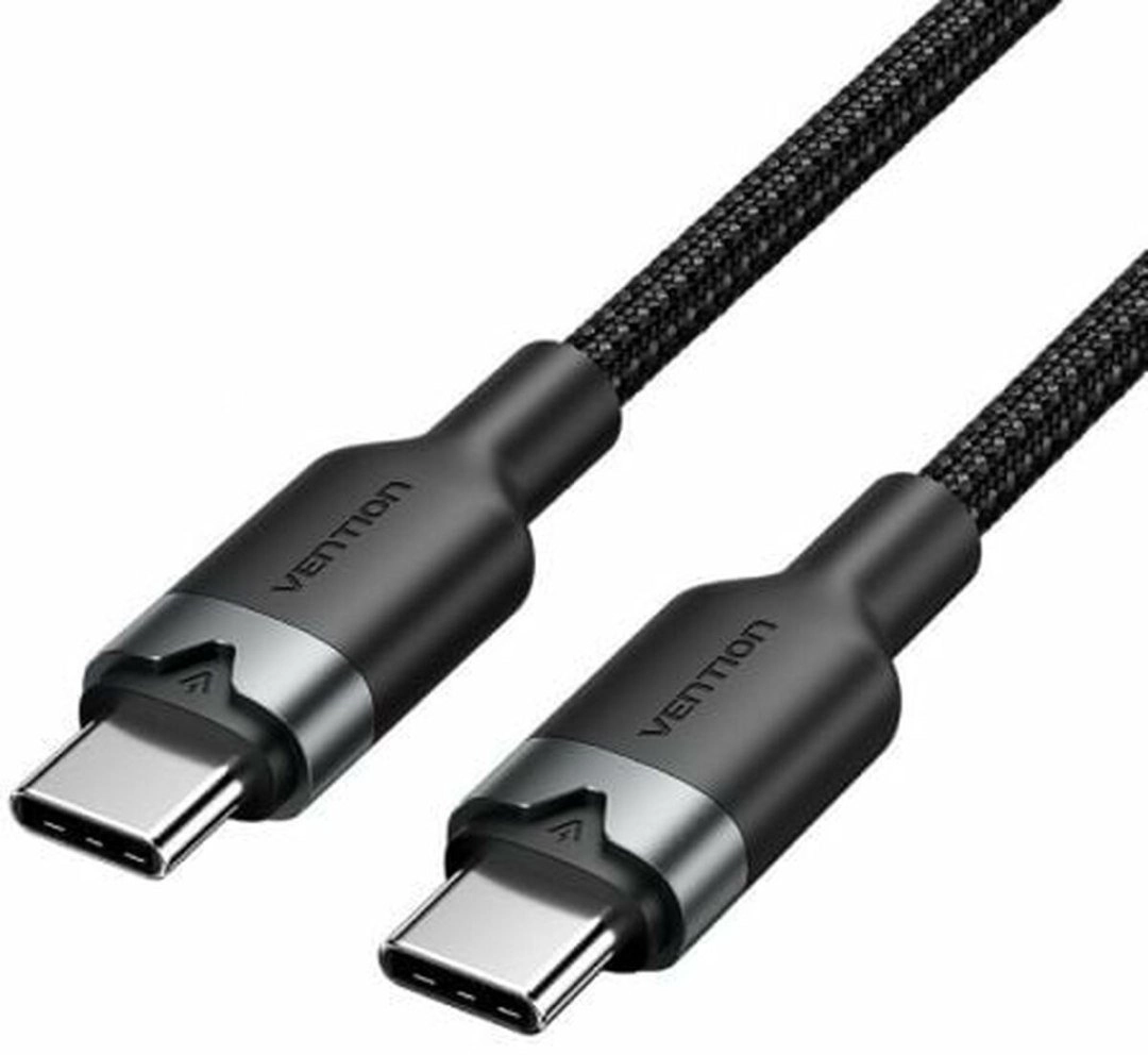 Kabel Vention USB-C do USB-C 3A 60W PD 2m Czarny