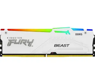 Kingston FURY Beast RGB DDR5 32GB 6000 CL36 Biały - Kup na Raty - RRSO 0%