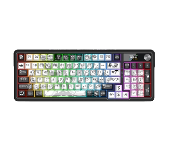 Klawiatura mechaniczna Redragon K719GF-RGB-PRO Lion L Czarno-Biały