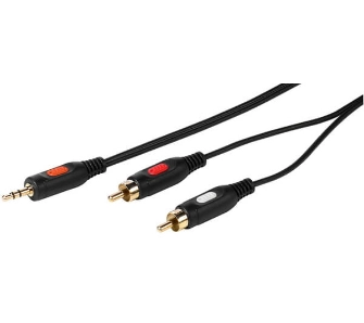 Kabel audio Vivanco 46029 1,5m Czarny