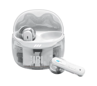 Słuchawki bezprzewodowe JBL Tune Flex 2 Ghost Edition Douszne Bluetooth 5.3 Biały