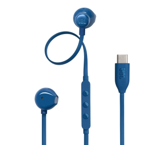 Słuchawki przewodowe JBL Tune 305C USB-C Douszne Niebieski