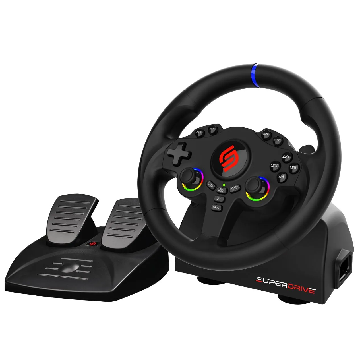 Kierownica Subsonic SuperDrive 220 RS-5 z pedałami do PS5, PC