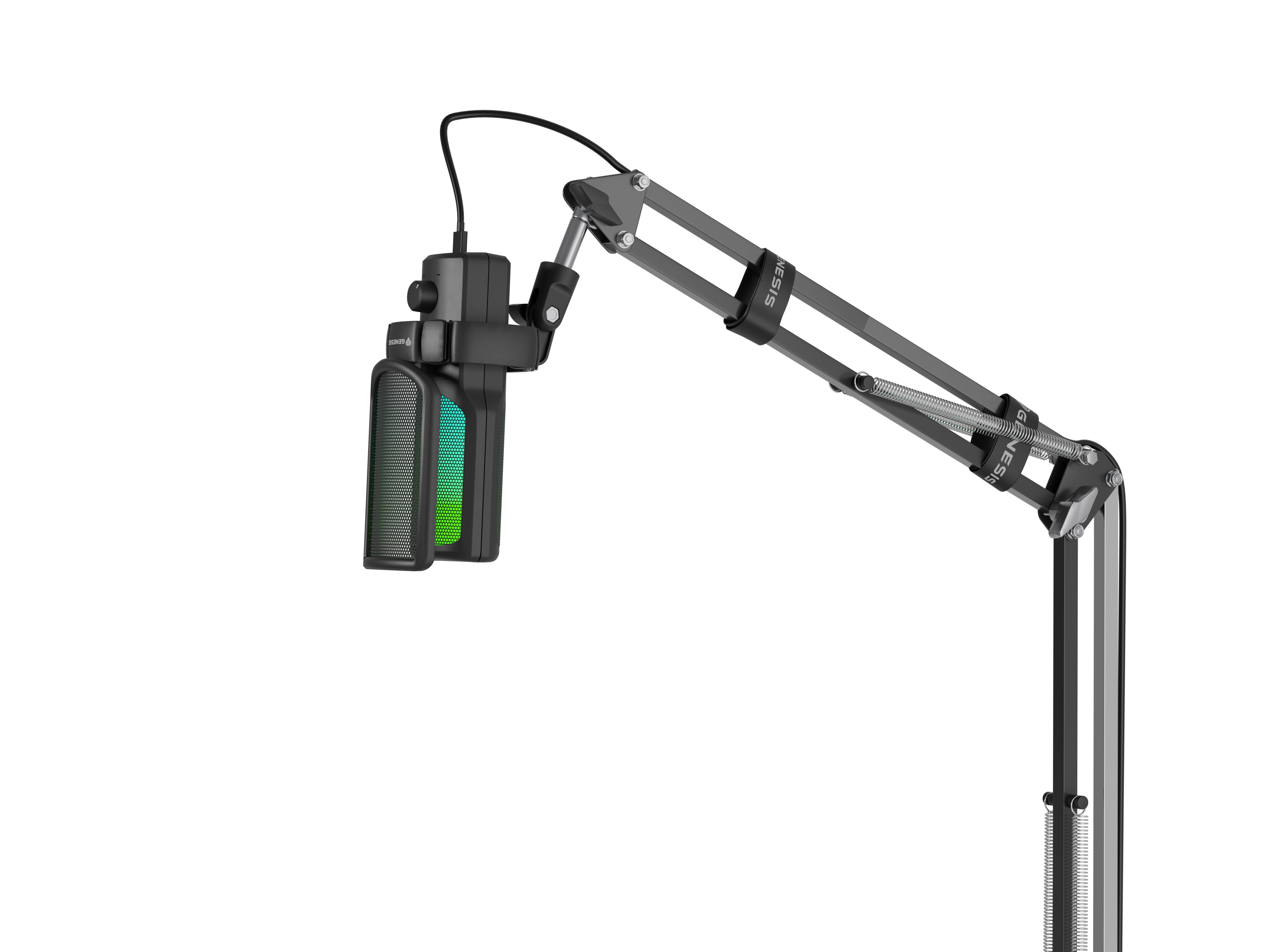 Mikrofon Genesis Radium 251 Przewodowy Pojemnościowy Czarny