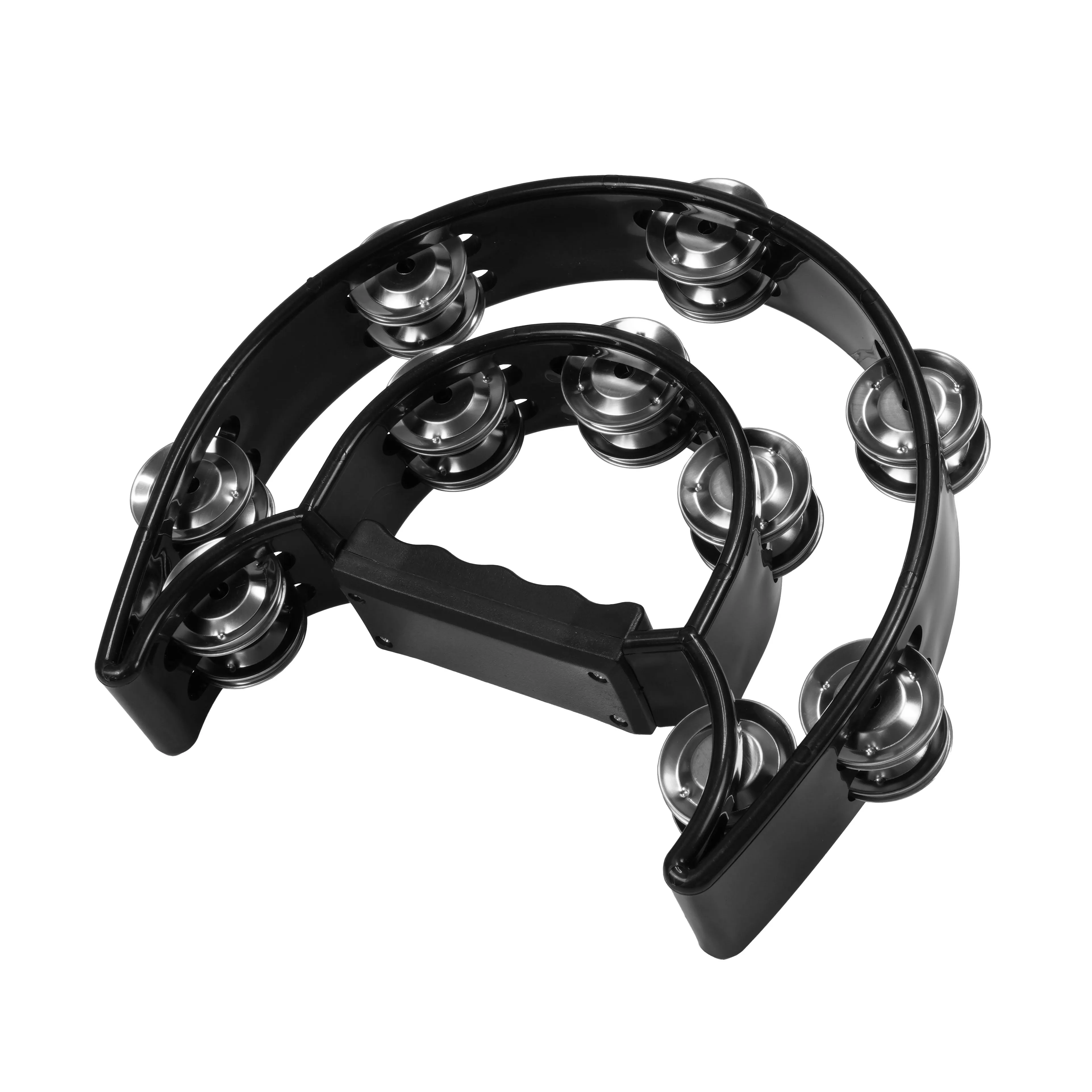 Akcesoria muzyczne Musicmate Tamburyn MM-T40 ShakeRing Czarny