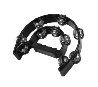 Akcesoria muzyczne Musicmate Tamburyn MM-T40 ShakeRing Czarny