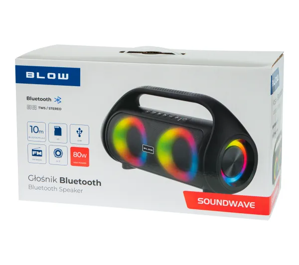 BLOW SOUNDWAVE 80W Czarny