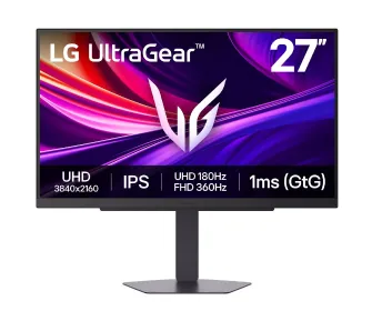 Monitor LG UltraGear 27G810A-B 27" 4K IPS Dual Mode 180Hz/360Hz 1ms Gamingowy