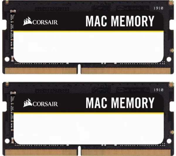 Corsair Mac Memory DDR4 32GB (2x16GB) 2666 CL18 SODIMM Czarny