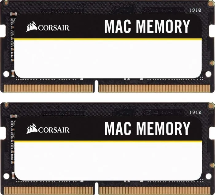 Pamięć Corsair Mac Memory DDR4 32GB (2x16GB) 2666 CL18 SODIMM Czarny